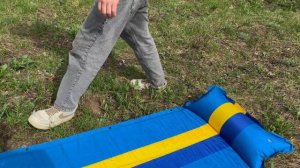 Обзор на туристический самонадувающийся коврик TuristGuru