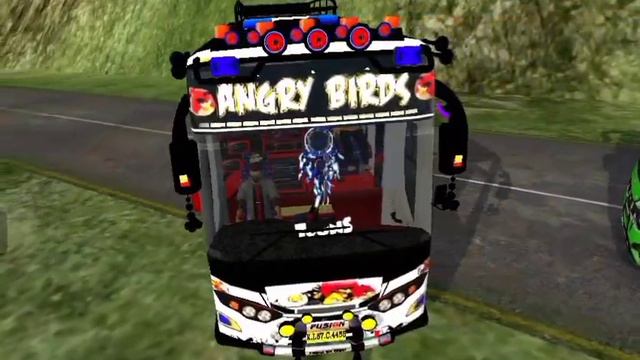 ANGRY BIRDS LIVERY BUSSID JET BUS #bussid #liverybussid livery link discription смотреть онлайн