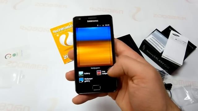 Samsung I9100 Galaxy S II - Video review by Zoommer смотреть онлайн