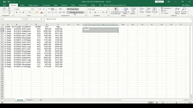 Ms Excel Beginner Part 3 Home Tab Font Style, Alignment, Style and Editing Ribbon in Ms Excel 2016 смотреть онлайн