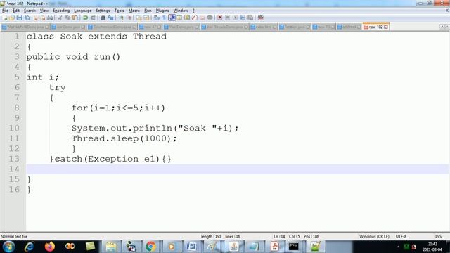 Advanced Java - Chapter Multi Threading(Episode 10 - Join() method ) смотреть онлайн