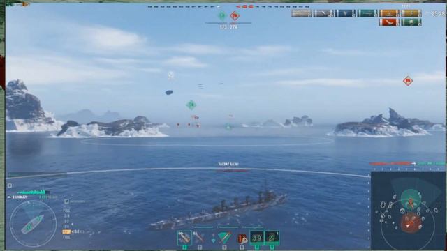 World of Warships ➤ Затащил катку на эсминце смотреть онлайн