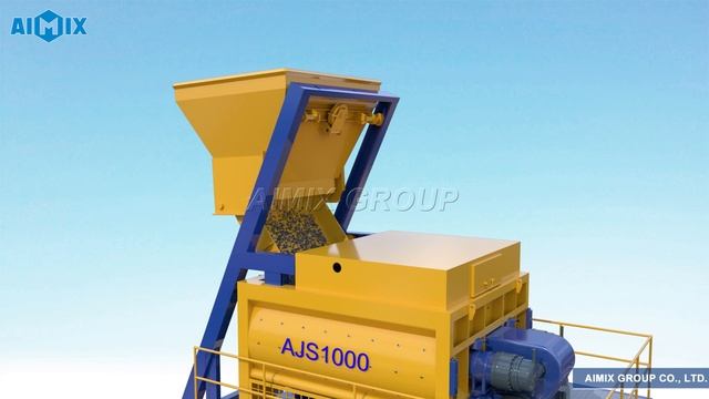 Aimix Бетонный завод AJ50 3D Видео смотреть онлайн
