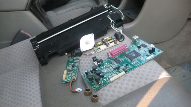 Разбираем на детали сканер HP смотреть онлайн