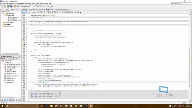 Java Netbeans Create Voice Chat Client Server Using Datagram Socket Tutorial смотреть онлайн