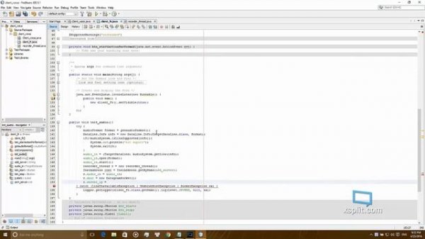 Java Netbeans Create Voice Chat Client Server Using Datagram Socket Tutorial