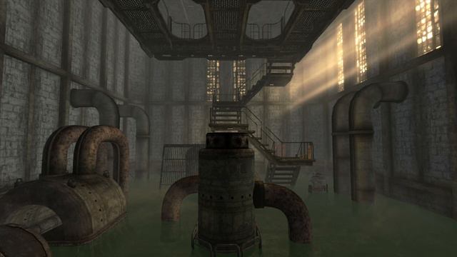 Fallout: New Vegas - H&H Tools Factory Ambiance (white Noise, Machinery, Distant Echoes)