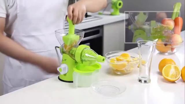 Шнековая ручная соковыжималка Manual Juicer смотреть онлайн