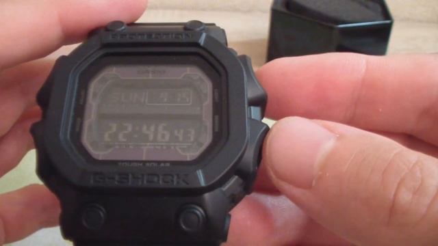 King Of G: Casio G Shock GX-56BB-1ER   Брутальный Блэк-аут