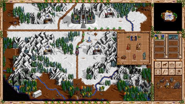 Mountain King - fheroes2 - Heroes of Might and Magic II смотреть онлайн