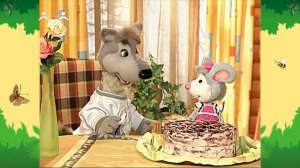 День в Шишкином Лесу. Быт. Пирог