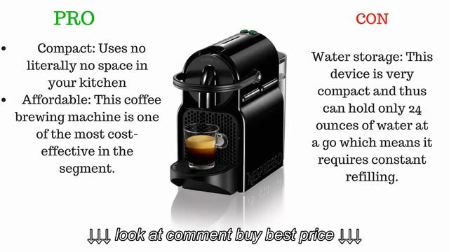 Nespresso Inissia Espresso Machine By De'Longhi   Nespresso Inissia Espresso Machine By Delonghi