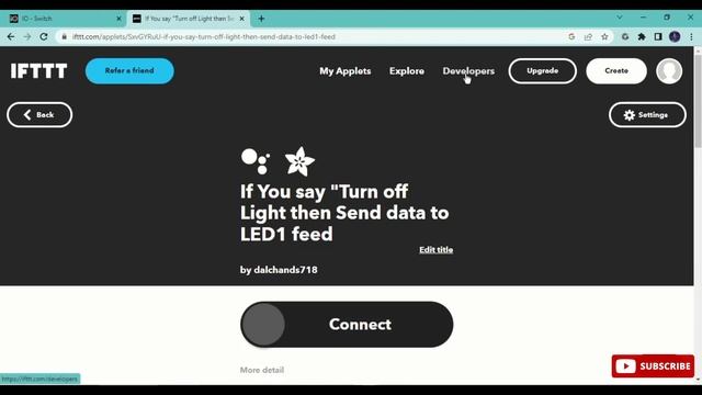 Control Home Appliances Using Google Assistant v2 Nodemcu Adafruit.io IFTTT and Arduino IDE in Hind смотреть онлайн