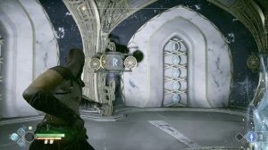 God of War 2022 29  Сундук Используйте подъемник с чашей Озеро Света АЛЬТФХЕЙМ   Кратос и Сын Атрей