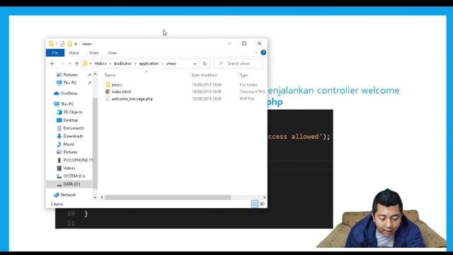 ? Pemrograman Web 2 - Pengenalan PHP Framework Code Igniter - CI - Part #1 - indonesia смотреть онлайн