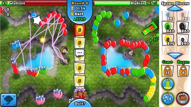 1000 IQ Plays in Vortex Storm (Bloons TD Battles) смотреть онлайн