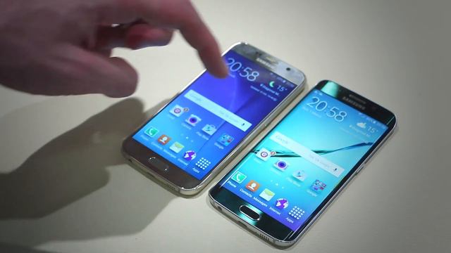 Samsung Galaxy S6 vs S6 Edge: Hands-on comparison смотреть онлайн