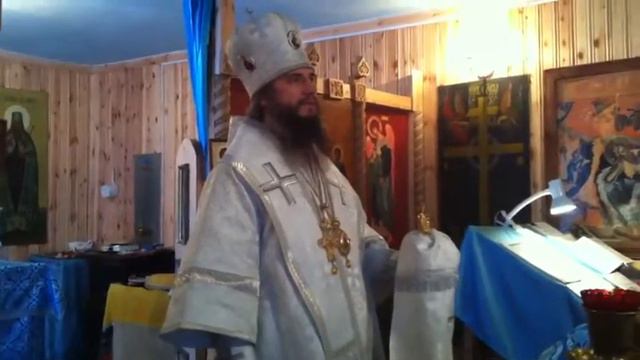 Рождественская проповедь епископа Савватия в Вятской обители смотреть онлайн