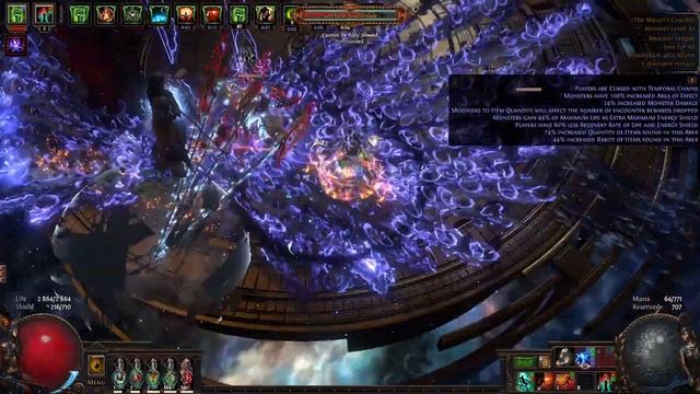 Следопыт ядовитый Удар Молнии и Первородный Грех - Билд на Охотницу Path Of Exile | LootKeeper