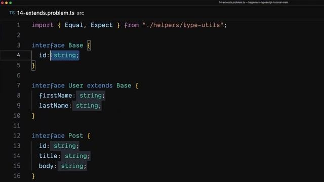 TypeScript Bangla Extending Interfaces смотреть онлайн