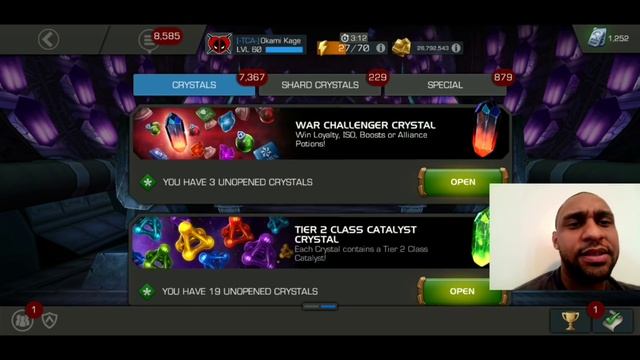5* Awakening Gem & 5x War S8 Crystals - Marvel Contest of Champions смотреть онлайн