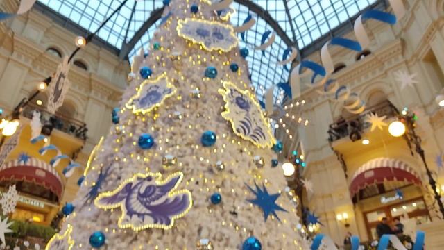 Москва. 27.11.2022.Новогодний ГУМ. Без комментариев. смотреть онлайн