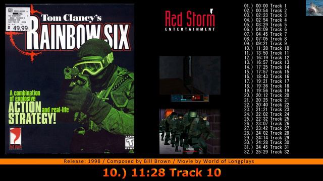 TOM CLANCYS RAINBOW SIX OST [Full] OFFICIAL GAME SOUNDTRACK