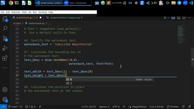 How to Watermark Images in Python with Pillow (Easy Tutorial) смотреть онлайн