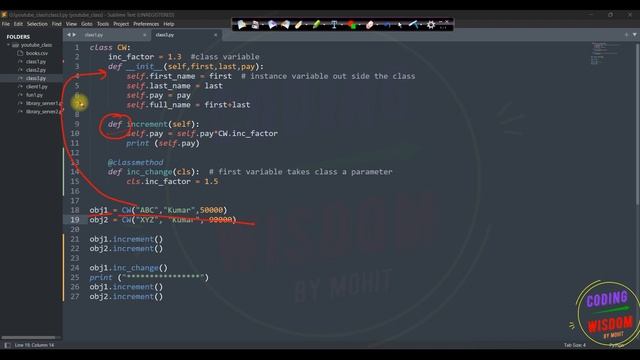 Class method in Python in Hindi | class method an Alternative constructor #pythonprogramming: 7 смотреть онлайн