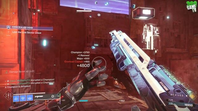 Destiny 2 Concealed Void Legend Lost Sector Solo Walkthrough - Console - Stasis / Solar Warlock смотреть онлайн