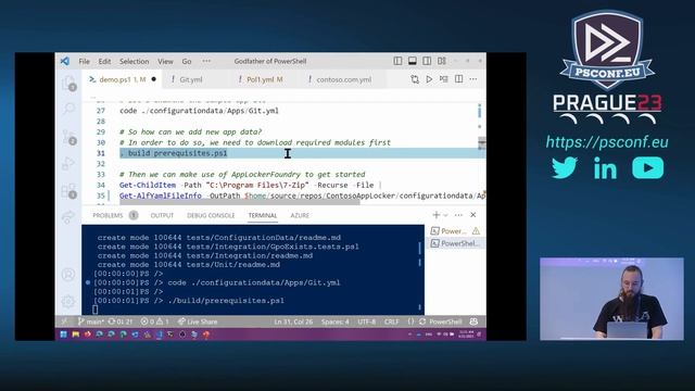 AppLocker pipelines - Jan-Hendrik Peters - PSConfEU 2023 смотреть онлайн