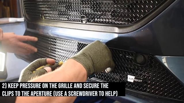 FORD FOCUS ST-LINE MK4 Zunsport Lower Grille Fitting Video | Zunsport HOW TO смотреть онлайн