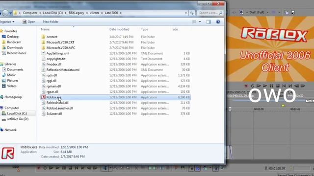 ROBLOX Unofficial 2006 Client! NEW UPDATE! 7/12/17 (OUTDATED) смотреть онлайн