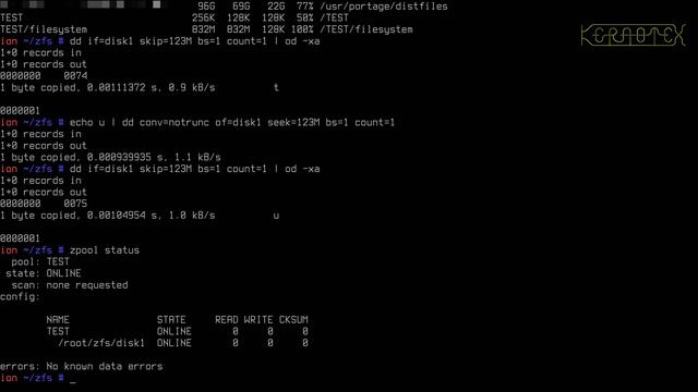 Beginner's guide to ZFS. Part 6: Data Integrity смотреть онлайн