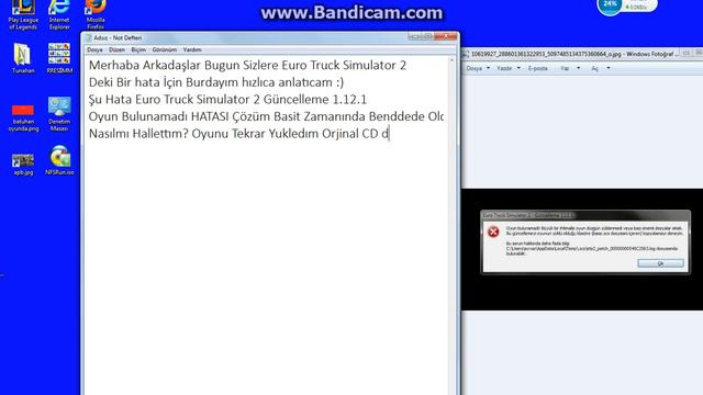 Euro Truck Simulator 2 Güncelle 1.12.1 Oyun Bulunamadı Hatası Ve Çözüm .) смотреть онлайн