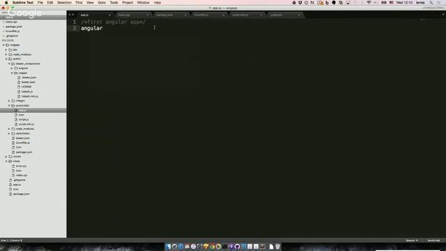 js basic starting angular смотреть онлайн