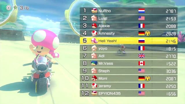 Mario Kart 8 Online - РАНДОМНАЯ ТАЧКА! #11 смотреть онлайн