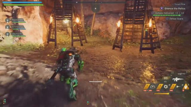 Anthem - E07 - Tyrant Mine Stronghold | Ranger Co-op gameplay w/ friends смотреть онлайн