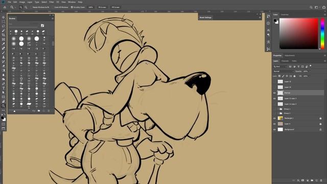 Рисуем Бассета смотреть онлайн