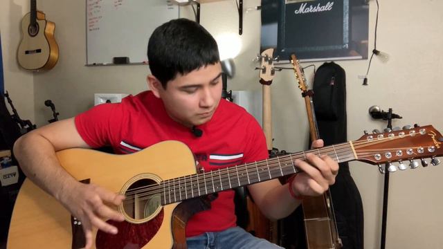 Fender CD-60SCE 12 string REVIEW | Requintistas смотреть онлайн
