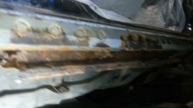 Замена правого порога. Мицубиси Паджеро 4.(2008г.в.) 1с. #thresholdwelding#DIYrepair