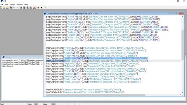 PIE MOTOR DE INFERENCIA DE PROLOG (Parte 12) - EJERCICIO DE LOS CLUBES ...(11) смотреть онлайн