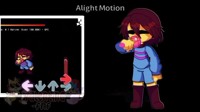 FNF | Petals Song | VS Frisk | Undertale | FNFXGacha смотреть онлайн