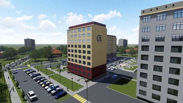 Жилой комплекс "Комфорт-Хаус", мкр.Кок-Жар. СК "Нурисди" смотреть онлайн