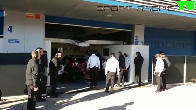 F1 McLaren Honda MP4-30 Sound Alonso Test Track Jerez 2015 смотреть онлайн