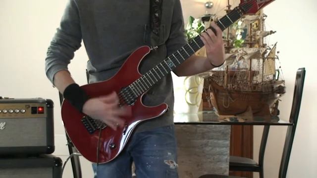 Ibanez Kiko 100 Sanitarium Metallica Cover смотреть онлайн