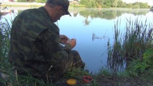 Карась на резинку с утра! Это не простая снасть.