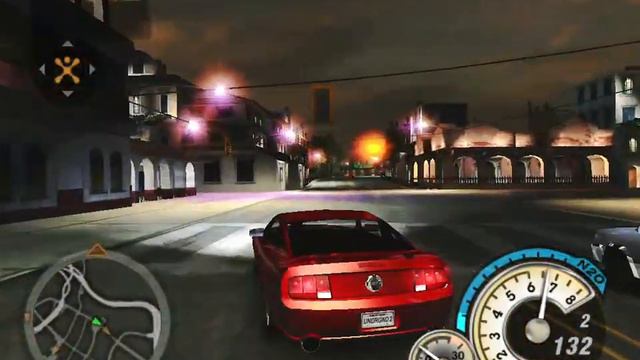 NFSU2 - Mustang Free Run смотреть онлайн