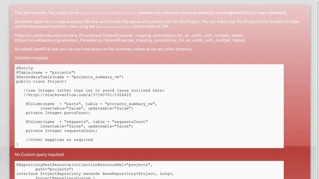 Spring JPA Repository Sub-Query In Native Query смотреть онлайн