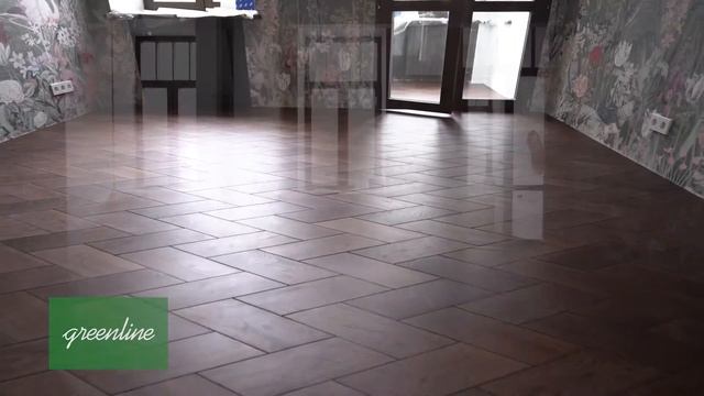 Геометрический паркет Greenline. Итальянская плетёнка.